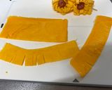 A picture of step 5 of Kawaii (Lovely) Sunflower and Dandelion.