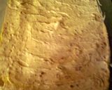 A picture of step 4 of Sunshine toffee bars.