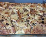 A picture of step 5 of Bread Pudding with Rum Sauce.