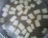 A picture of step 4 of Authentic Chinese Cilantro Tofu Soup.