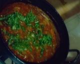 A picture of step 5 of Lauki chanay ki daal.