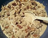 A picture of step 5 of Bread Pudding with Whiskey Sauce.