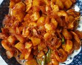 Foto langkah ke 5 dari resep Sambalado Kentang & Udang.