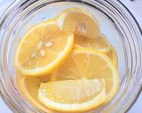 A picture of step 2 of Preserved Lemons.