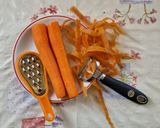 A picture of step 2 of Carrot Frittata.