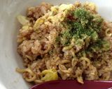 A picture of step 6 of Sobameshi - Yakisoba Noodles and Rice.