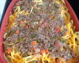 A picture of step 7 of Baked Spaghetti.