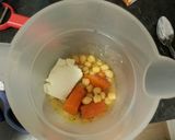 Foto del paso 4 de la receta: Crema fría de garbanzos y zanahoria