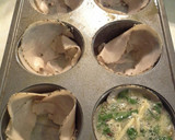 A picture of step 5 of Breakfast Omelets To-Go.