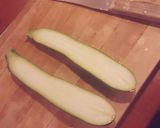 A picture of step 7 of Stuffed Zucchini á la Thomas.