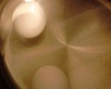 A picture of step 1 of Rotten Eggs * Halloween * With Bloody Eggs Variation.