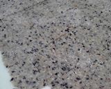 A picture of step 4 of Crunchy Macrobiotic Sesame and Okara Crackers.