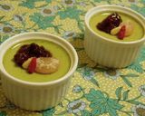 A picture of step 7 of Easy Matcha Pudding.