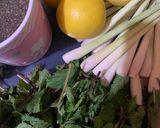 Foto langkah ke 1 dari resep Es Lemon Serai.