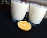 A picture of step 7 of Orange milkshake.