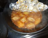 A picture of step 4 of Korean Simmered Daikon Radish Soboro.