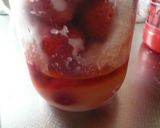 A picture of step 3 of Preservative-Free and Safe Strawberry Syrup.