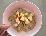 Foto langkah ke 3 dari resep [BLW Mpasi] Peanut Butter Apple Oatmeal.