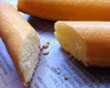 A picture of step 7 of Madeleines.