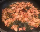 Foto del paso 2 de la receta: Pasta con hongos, bacon y trufas