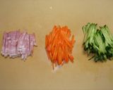 A picture of step 1 of Chinese Cellophane Noodle Salad.