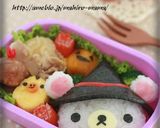A picture of step 18 of Halloween Charaben (Character Bento) Little Witch Girl.