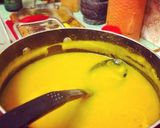 A picture of step 6 of Matt Preston's Pumpkin Soup with Parmesan Crisps.