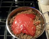 A picture of step 4 of Grandma's Sloppy Joe's.