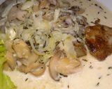Foto langkah ke 6 dari resep Sirloin Steak with Mushroom Sauce.