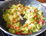 Foto del paso 2 de la receta: Pastel de quinoa y lentejas coral