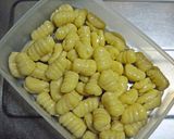 A picture of step 13 of Sweet Potato Gnocchi with Garlic and Butter Sauce.