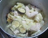 A picture of step 4 of Chicken & Cabbage with Tomatoes.