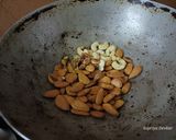 A picture of step 2 of Gond laddu.