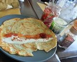 A picture of step 6 of Palacinky (Czech Pancakes).