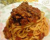 A picture of step 3 of For Dinner♪ Mild Ground Pork Tomato Pasta.