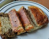 Foto del paso 9 de la receta: Budín🍮 choco🍫 banana🍌 limón🍋 vegano