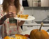 Фото кроку 13 до Гарбузово-сирна запіканка без борошна.