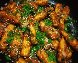 A picture of step 4 of Crispy Chilli Babycorn.