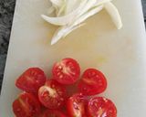 Foto del paso 5 de la receta Macarrones con anchoas, cherry y toque crujiente
