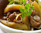 A picture of step 3 of Beef and Burdock Root.