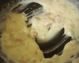 A picture of step 13 of Clam Chowder-Like Cream Pasta.