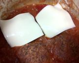 A picture of step 7 of Light and Fluffy Tofu Hamburger Steaks Simmered in Sauce.