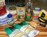 A picture of step 1 of Mike's Favorite Spinach Artichoke Dip.
