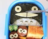 A picture of step 13 of Easy Totoro Charaben (Kids Bento).