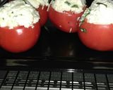 A picture of step 5 of Hot Caprese Style Stuffed Tomatoes.