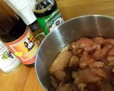 A picture of step 1 of Stir fry "mash-up" (Chicken & Veggies).
