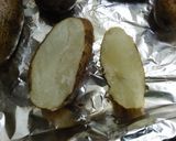 A picture of step 2 of Mel's New York Twice Baked Potatoes.
