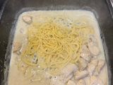 白醬雞胸肉鯛魚義大利麵