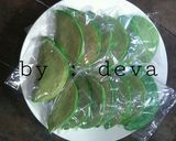Foto langkah ke 9 dari resep 25. Martabak Pandan Mini Lipat Deva#BikinRamadhanBerkesan.
