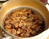 A picture of step 8 of Osaka Okonomiyaki with Beef Tendon.